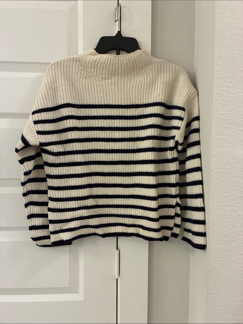 Rails Claudia Cream Navy Stripe Sweater